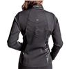 Calliope The Coeur Black with Faux Leather Light-Weight Zip Layer Jacket