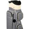 CUTLER Amalfi Black Wave Print 14-Way Cart Bag $465