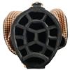 CUTLER Portofino Light Caramel Brown Houndstooth 14-Way Cart Bag $475