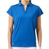 Daily Sports Birdie Johnny Collar Mid Blue Cap Sleeve Shirt $79.99
