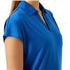 Daily Sports Birdie Johnny Collar Mid Blue Cap Sleeve Shirt $79.99