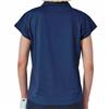 Daily Sports Birdie Johnny Collar Navy Cap Sleeve Shirt $79.99