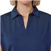 Daily Sports Birdie Johnny Collar Navy Cap Sleeve Shirt $79.99
