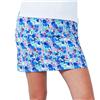 Daily Sports 17-3/4" Floral & Leaf Print Quick Dry Pull-On Print Jersey Skort $128.99