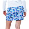 Daily Sports 17-3/4" Floral & Leaf Print Quick Dry Pull-On Print Jersey Skort $128.99