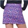 Daily Sports 17-3/4" Bright Leopard Print Quick Dry Pull-On Print Jersey Skort $128.99
