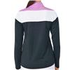 Daily Sports Black Chevron Tri-Color Zip Long Sleeve Shirt $110