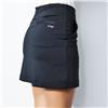 Daily Sports Genua All Black Pull-On 15" Stretch Jersey Skort $109