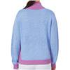 Daily Sports Heron Multi Stripe Zip Pullover Sweater $160
