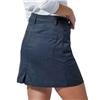 DAILY BASICS Shorter 17-3/4" Lyric V2 Black Wind & Water Resistant Stretch Skort $143