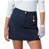 DAILY BASICS Shorter 17-3/4" Lyric V2 Black Wind & Water Resistant Stretch Skort $143