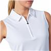 DAILY BASICS Peoria White Textured UPF50+ Sleeveless Shirt $74