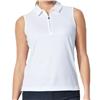 DAILY BASICS Peoria White Textured UPF50+ Sleeveless Shirt $74