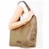 Eric Javits Aura II Vegan Packable Metallic Antique Gold Hobo Bag $385
