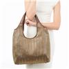Eric Javits Aura II Vegan Packable Metallic Antique Gold Hobo Bag $385