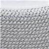 Eric Javits Champ Metallic Silver Brim with Ice White UPF50+ Sun Visor Blocks 95% of Harmful Rays: $217.50