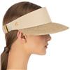 Eric Javits Champ Gold Brim with Sand UPF50+ Sun Visor Blocks 95% of Harmful Rays: $187