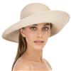 Eric Javits Hampton 4-1/2" Inch Cream Rollable UPF50+ Sun Protective Hat: $260