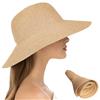 Eric Javits Hampton 4-1/2" Inch Peanut Rollable UPF50+ Sun Protective Hat: $260