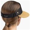 Eric Javits Champ Natural Brim with Black UPF50+ Sun Visor Blocks 95% of Harmful Rays: $187