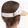 Eric Javits Champ Visor Peanut with White UPF50+ Sun Visor Blocks 95% of Harmful Rays: $187