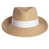 Eric Javits Squishee 2-3/4" Inch Classic Fedora UPF50+ Peanut-White Sun Hat: $295