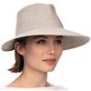 Eric Javits Suncrest 4" Inch Bone Hybrid Model Fedora-Visor Hat: $295