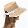 Eric Javits Suncrest 4" Inch White-Mix Hybrid Model Fedora-Visor Hat: $295