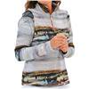Famara Driftwood Dove Grey Long Sleeve Multi Art Inspired Mock Shirt $120