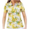 Famara Yellow Daisies Short Sleeve Technical Shirt $116