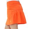 Famara Tangerine Comfort Stretch 17-1/2" Pull-On Jersey Fabric Skort $126