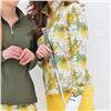 Famara Zanzibar Abstract Multi-Colors Long Sleeve Stretch Shirt $120