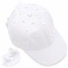 BOW BACK Baseball Cap with 37 Sparkling Crystal Studs - 4 Options $41.99