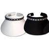 High Spirits Sparkling Dot & Diamond Crystal 4" Inch Clip-On Visor - 2 Colors $35.99