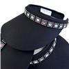 High Spirits Sparkling Dot & Diamond Crystal 4" Inch Clip-On Visor - 2 Colors $35.99