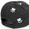 PAW PRINT Hand Painted 3" Inch Brim Baseball Cap - 6 Options $39.99