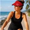 High Spirits 4" Inch Lace-Back Visor with Large Crystals Paw - 4 Options $37.99