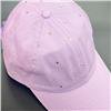 BOW-BACK Lavender Crystal Studded Women's Baseball Cap $41.99