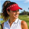 PAINTED MARGARITA Glasses 4" Inch Lace-Back Visor - 4 Options $37.99
