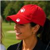 PAW PRINT Hand Painted 3" Inch Brim Baseball Cap - 6 Options $39.99