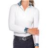 Kastel Denmark UPF30+ White with French Tulip Inner Print Show Shirt $99