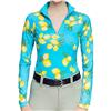 Kastel Denmark UPF30+ Lemon Azure Long Sleeve Mock $99