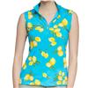 Kastel Denmark UPF30+ Lemon Azure Sleeveless Mock $89