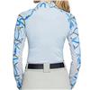Kastel Denmark UPF30+ Blocked Robbins Egg Blue Bits & Belts Long Sleeve Mock $99