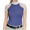 Kastel Denmark White Lace & Navy Blue Zip Cap Sleeve Show $78
