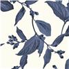 Kastel Denmark UPF30+ Ivory Indigo Litho Leaf Long Sleeve Mock $99