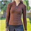 Kastel Fully Fashioned Ultra Stretch Sweater with Crystal Zip $179