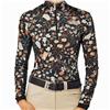 Kastel UPF30+ Neutral & Black Modern Begonia Long Sleeve Zip Mock $99