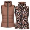 Kastel Denmark Chocolate-Pansy Reversible Water Resistant Vest $179