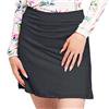 Kastel Denmark Solid Color Black 17" Inch Skort $108